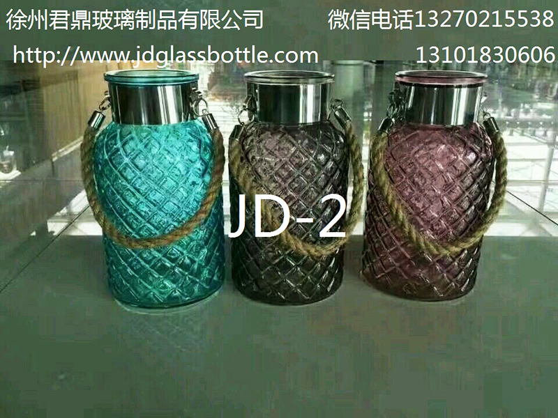 Hemp rope steel ring handle JD-2