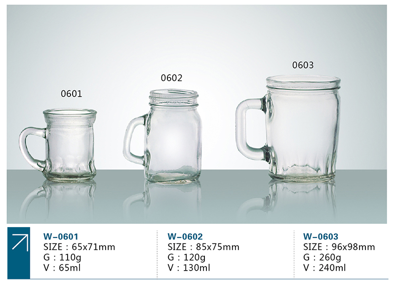 High angle cup press cup mouth cup glass bottle